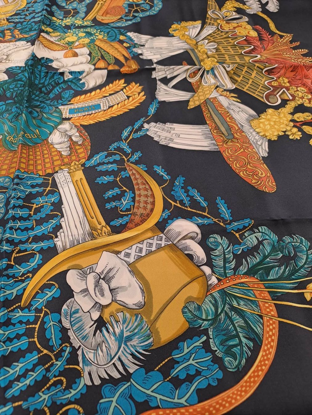 Foulard & Sciarpe: Foulard Hermes designed by Annie Faivre – Usato da La Chaux-de-Fonds venduto da Emmaus2300CDF 3