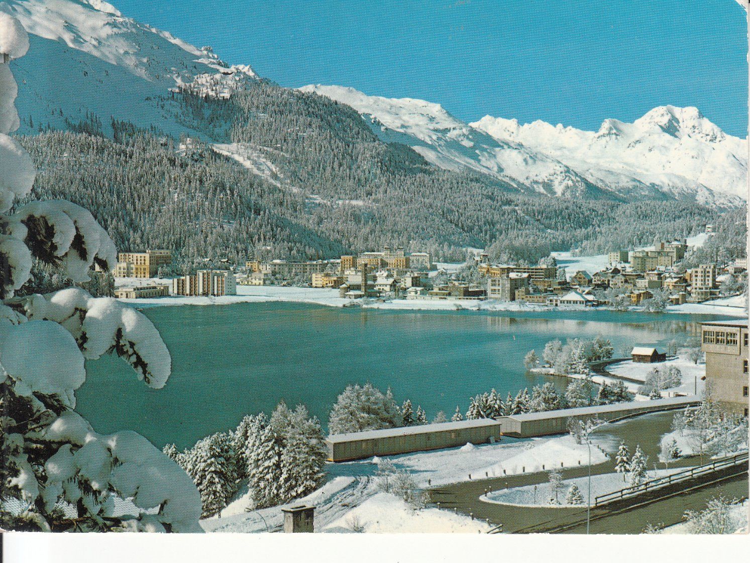 Cartoline postali: St. Moritz Bad 1973 – Usato da Bürglen TG venduto da StampGraf