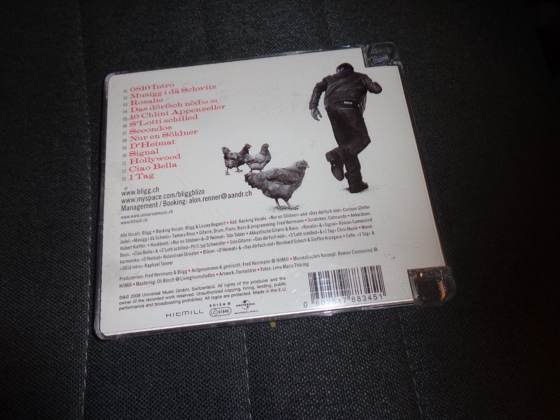 CD: Bligg -  0816 CD – Usato da Olten venduto da Disc-Ausverkauf 1