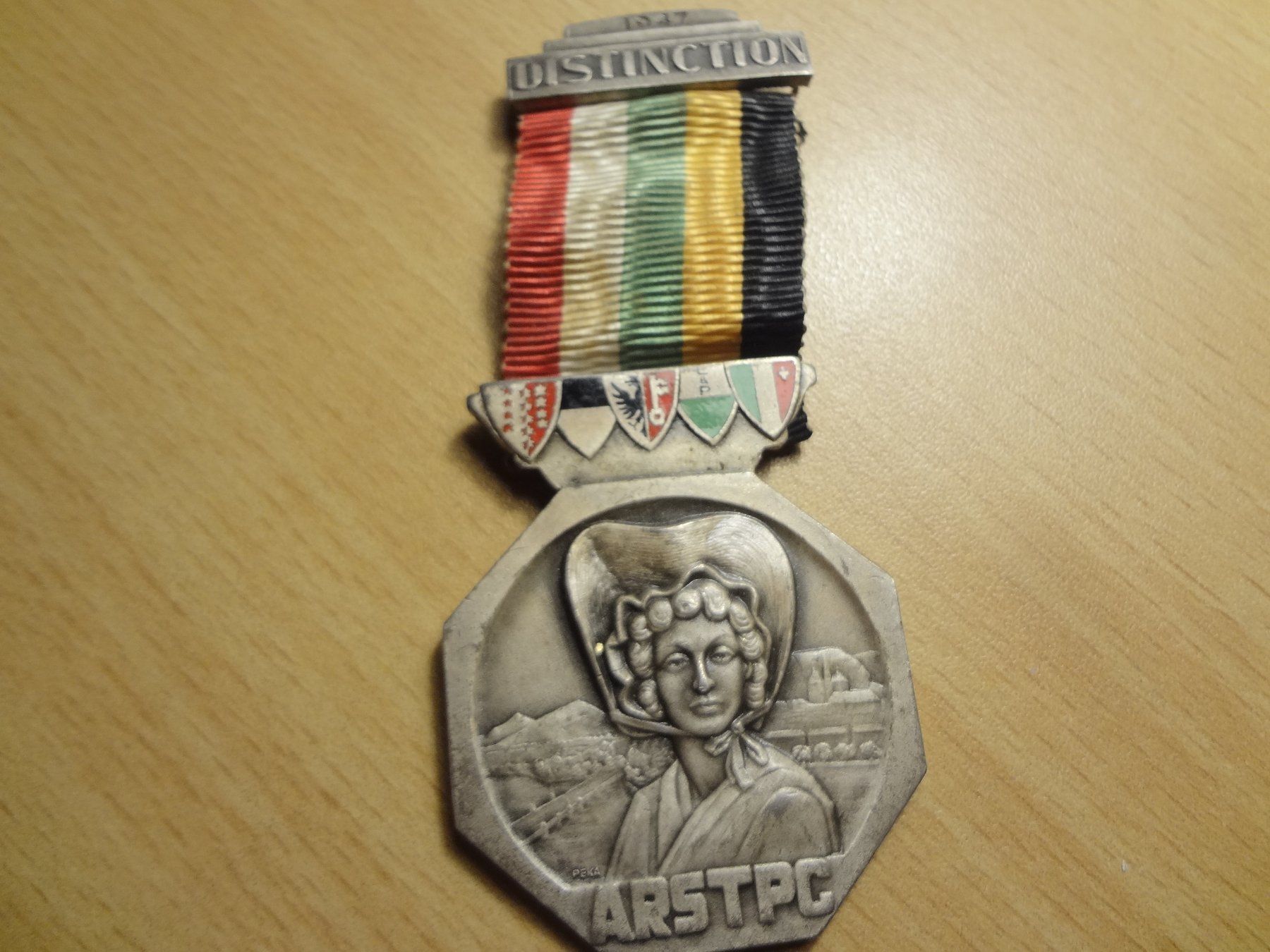 Medaglie: A.R.S.T.P.C.    TIR 1947 – Usato da la heutte venduto da Nature7