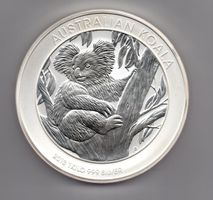 (923) Australien, Silbermünze, 1 kg, Koala, 2013,