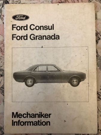 Ford Consul / Granada Mechaniker Informationen