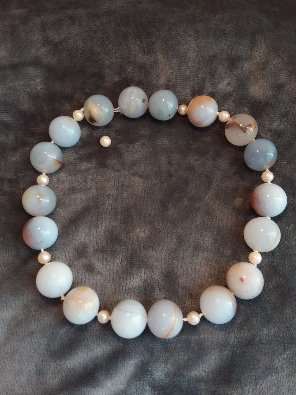 Catenine: Top Achat Halskette/Collier mit echten Perlen – Usato da Zürich venduto da sanwit 5