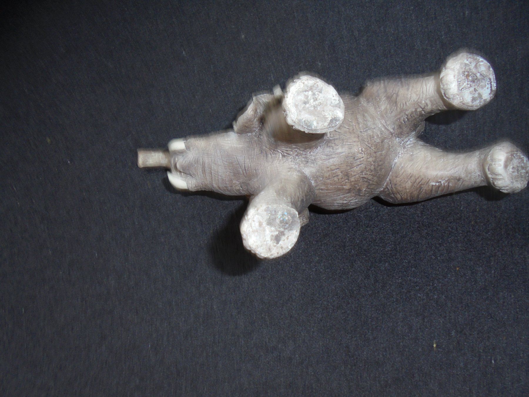 Figuren: 2x Elefant sitzender und stehender – Gebraucht aus Rüschegg-Heubach von Ofen111 9