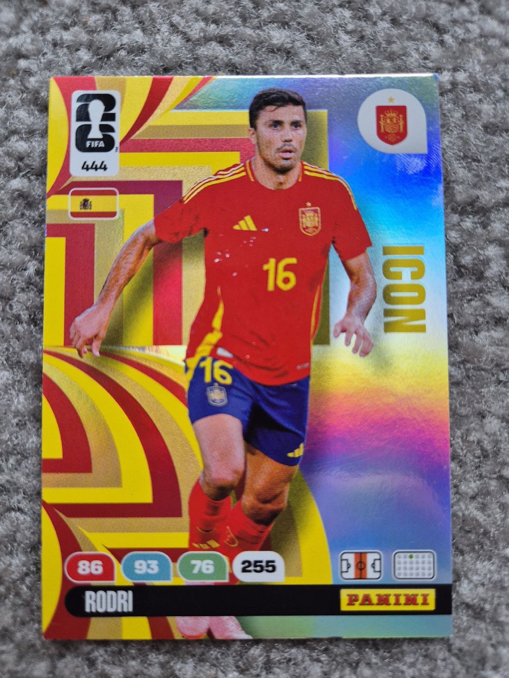 Panini Carte collezionabili: Panini 2026 Rodri Icon Adrenalyn XL – Nuovo (secondo la descrizione) da Laupen BE venduto da Overnaze