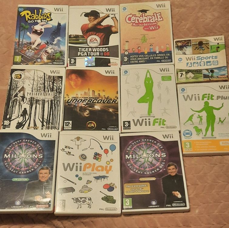 11 JEUX SPIEL NINTENDO WII WII U Kaufen auf Ricardo