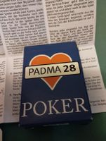 Padma 28 Spielkarten / Poker- & Rommé-Deck (55 Karten) – Neu