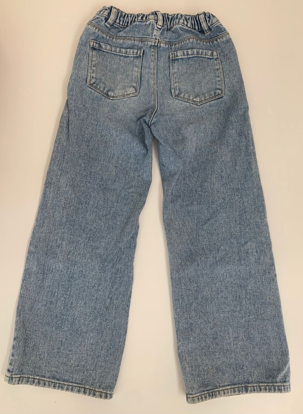 Pantaloni: Jeans Mini Rebels, Gr. 128 Mädchen, wide leg – Usato da Zürich venduto da lando-2010 1