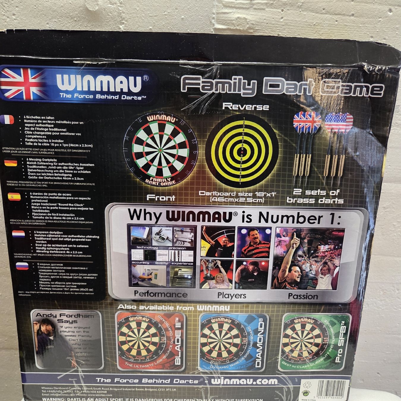 Freccette: Winmau Dartscheibe mit Pfeilen - Top Zustand.. – Usato da Stans venduto da Ducati16 9