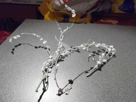Künstliche Blumen weiss, klein