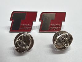 Toyota PIN 2x Sport 2x Classic Total 4Stück