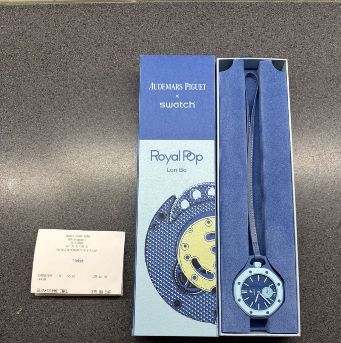 Swatch Orologi: Swatch AP LAN BA – Nuovo e nell'imballaggio originale da Sierre venduto da isa_zty2