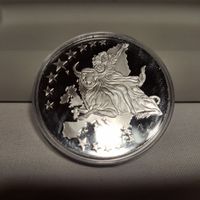 2008 10 Cent Inlay Medallie Malta 00357