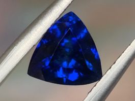 Outstanding Tanzanite trillion 1.60 Carat (Investment grade)