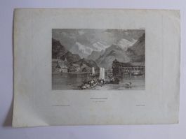 Interlaken Stahlstich