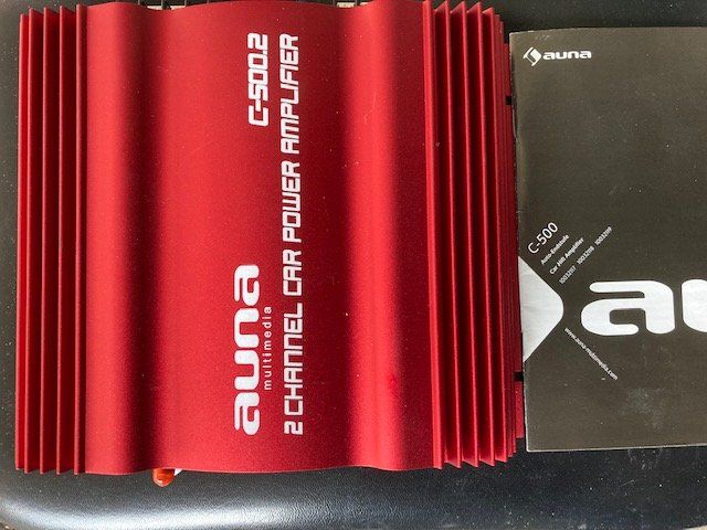  auna C500.2 • Car HiFi Verstärker • 2-Kanal Auto