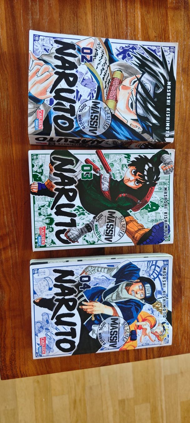 Comics: Naruto Manga Massiv, 02-04 – Gebraucht aus Muttenz von b.aliesch 1