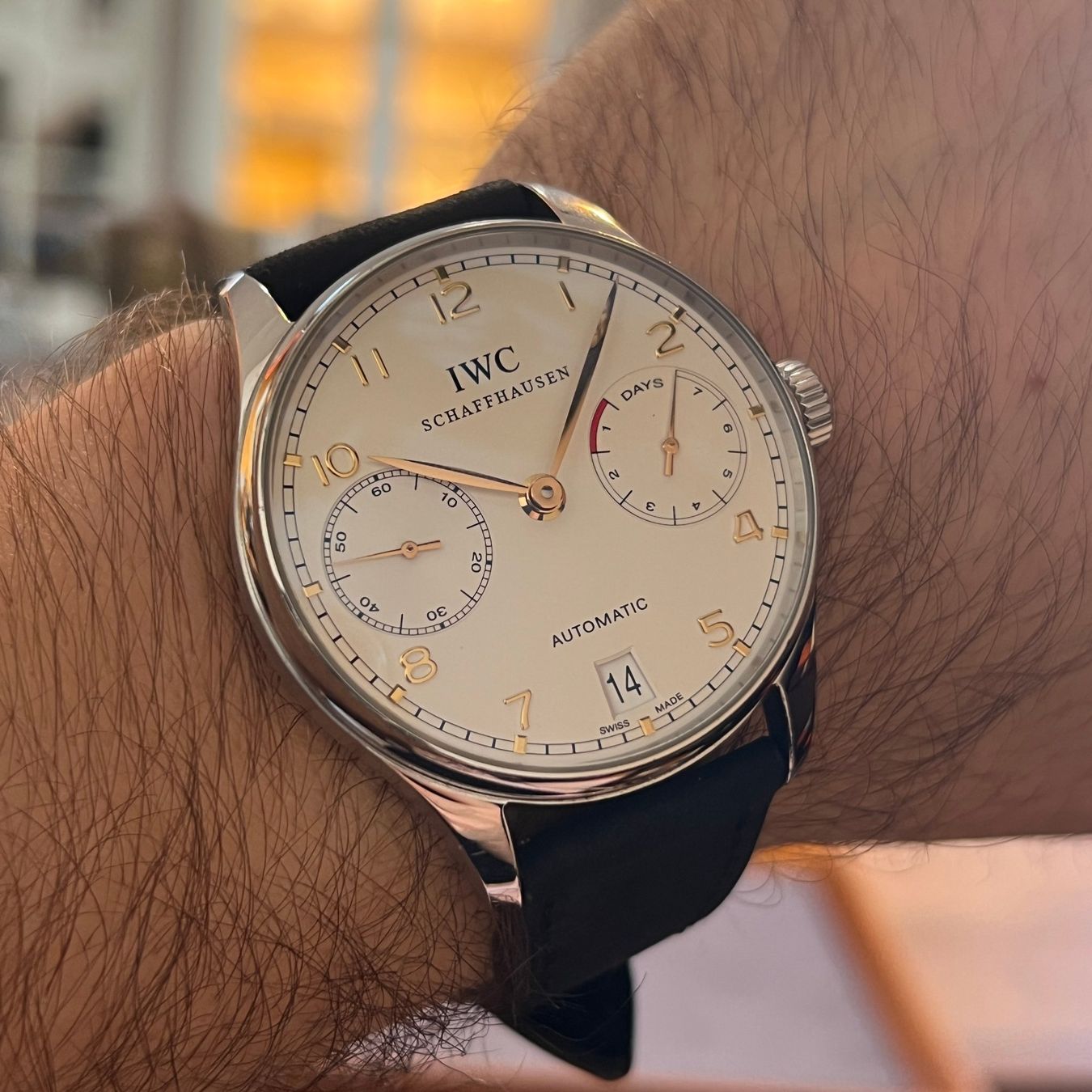IWC Uhren: IWC Portuguese Automatic Full Set IW500114 – Gebraucht aus Carouge GE von Watchaser 3