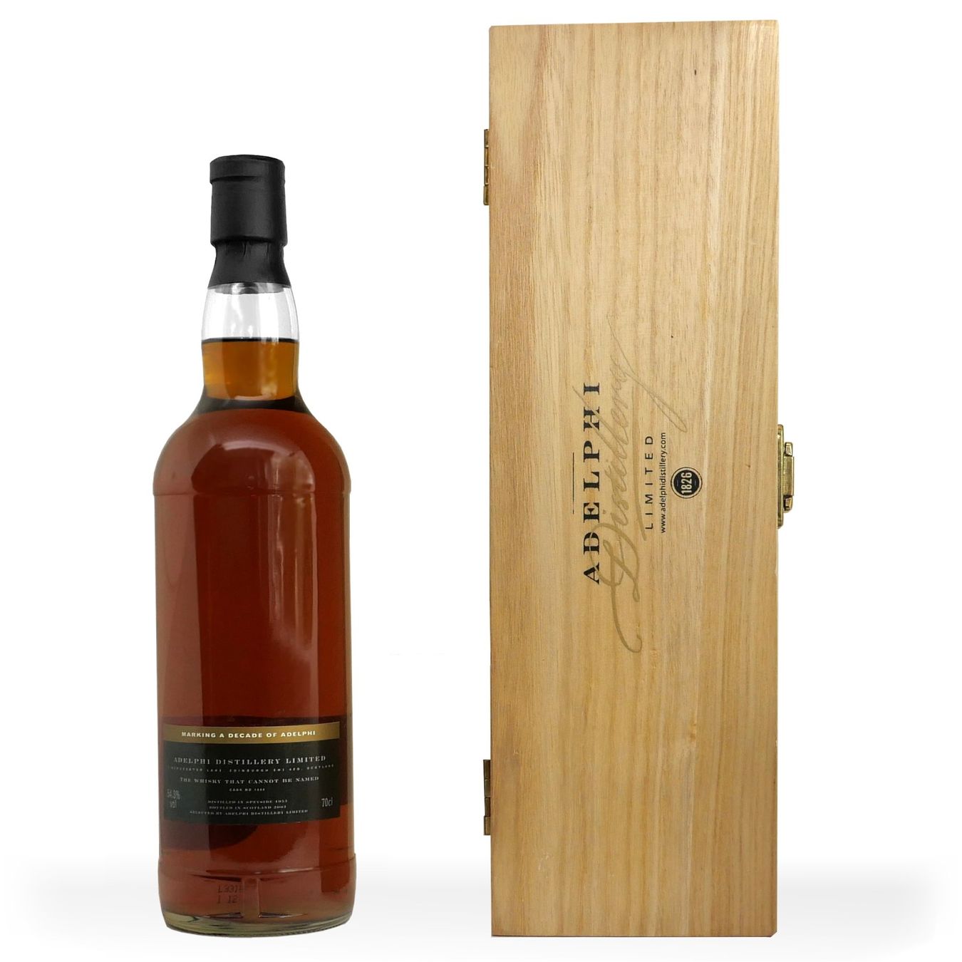 Glenfarclas Spirituosen: Adelphi 1953 50Y The Whisky that Cannot be Named 54.3% – Neu (gemäss Beschreibung) aus Wohlen AG von MAXMALT