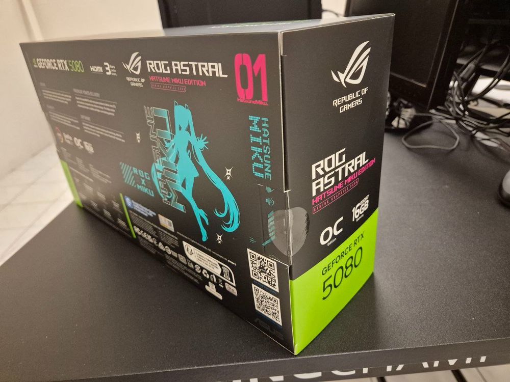 Nvidia ASUS ROG Astral GeForce RTX 5080 Hatsune Miku (Gebraucht) in ...