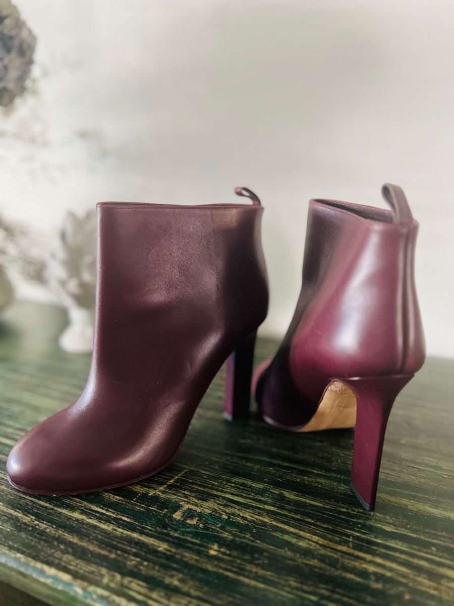 Victoria Beckham Scarpe da donna: Bottines Victoria Beckham bordeaux T.40 – Usato da Nyon venduto da ikel78 1