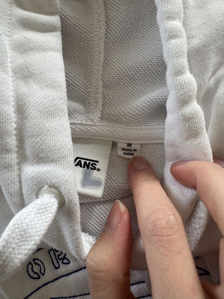 Maglioni & Felpe: Weisser Vans Hoodie / Pullover, Grösse M – Usato da Winterthur venduto da leo_jgb5 2