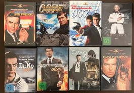 8x James Bond - Dr.No - Spectre - CR - usw