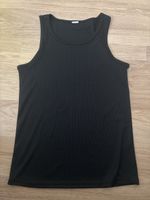 Tanktop schwarz Rippstrick Grösse L neuwertig