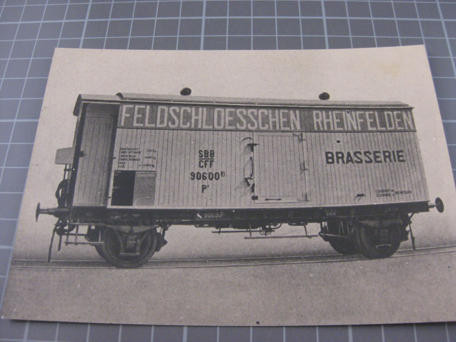 Ansichtskarten: Brauerei Feldschlösschen Kühlwagen – Gebraucht aus Malters von Marosko
