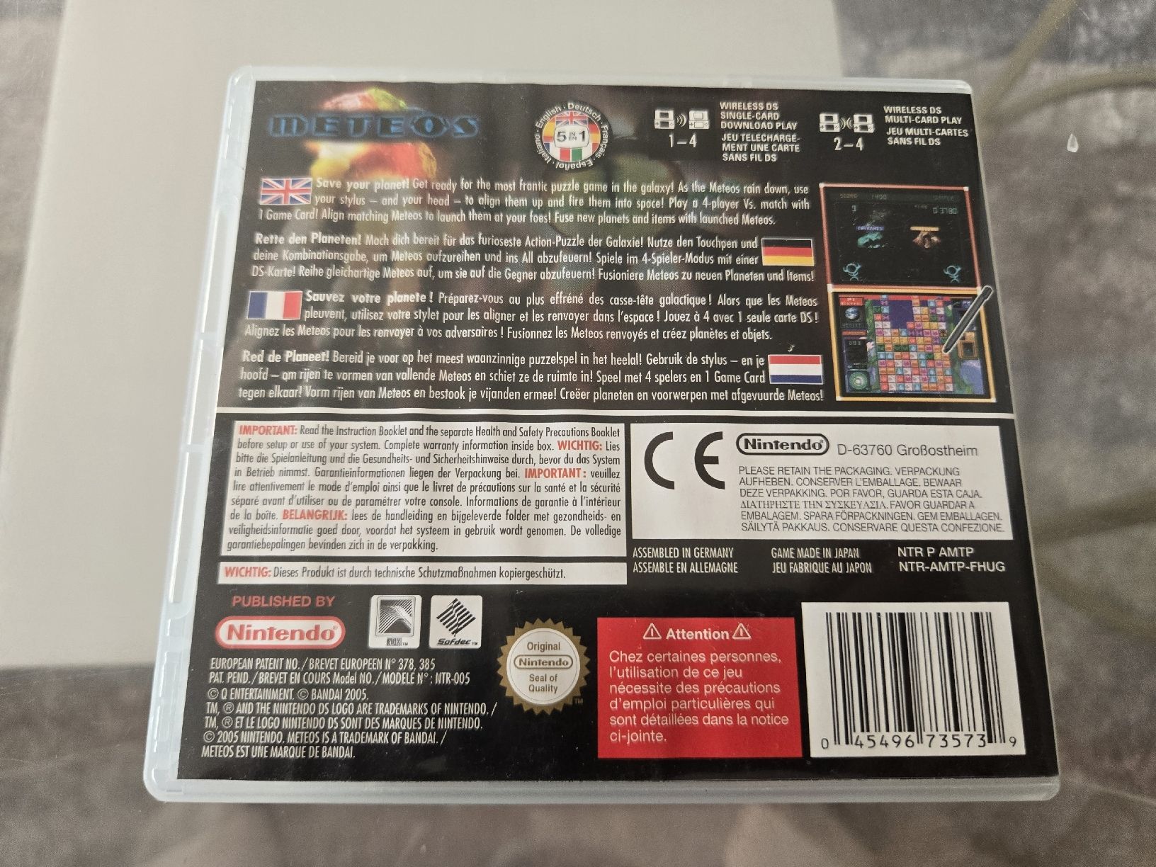 Jeux: Meteos Nintendo DS – D'occasion à Bussigny par Kfdlt 1