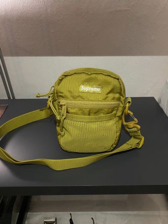 Supreme Shoulder Bag Acid Green SS17