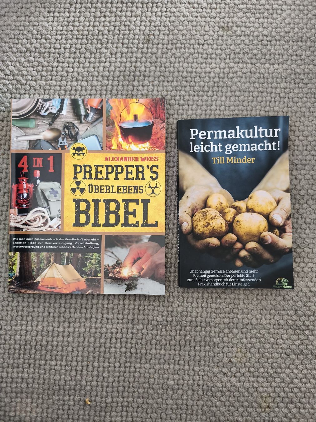 Libri: 2x Ratgeber Bücher: Prepper's Bibel & Permakultur – Nuovo (secondo la descrizione) da Steinhof SO venduto da Bowmore123