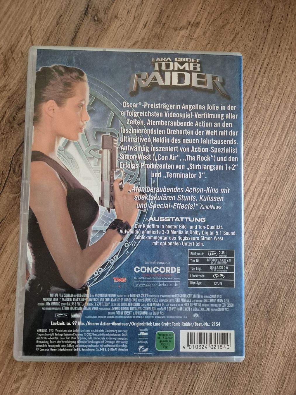 Tutti i DVDs: Lara Croft: Tomb Raider DVD – Usato da Berneck venduto da jst_nk6y 1