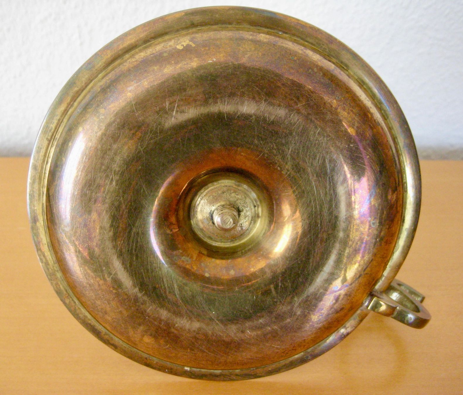 Portacandele: Alter Kerzenhalter Messing / verstellbar – Usato da Langendorf venduto da Happy11 7