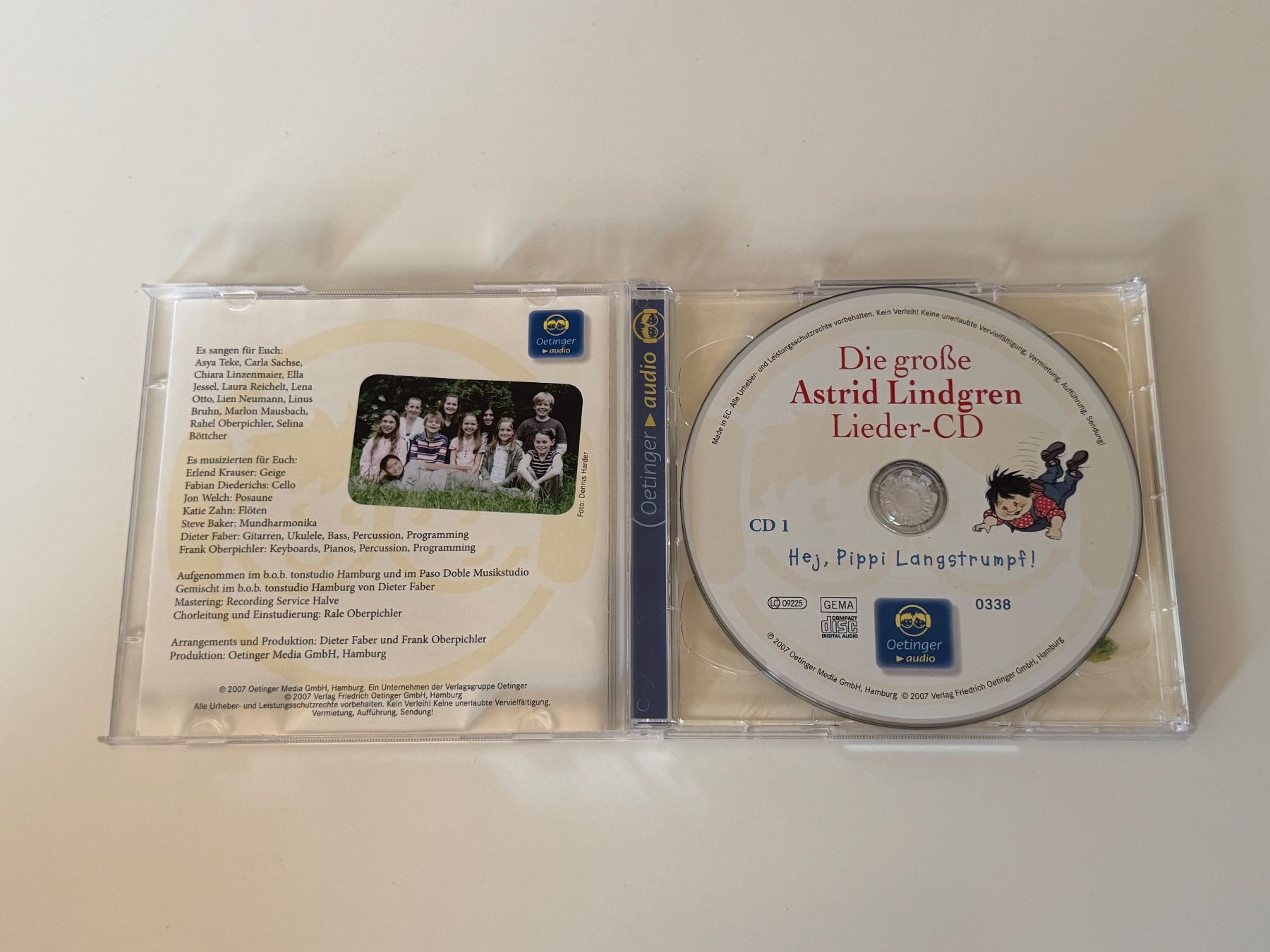CD: Die grosse Astrid Lindgren Lieder 2CD's Hej Pipi Langstrumpf – Usato da Altstätten SG venduto da sheamus 2
