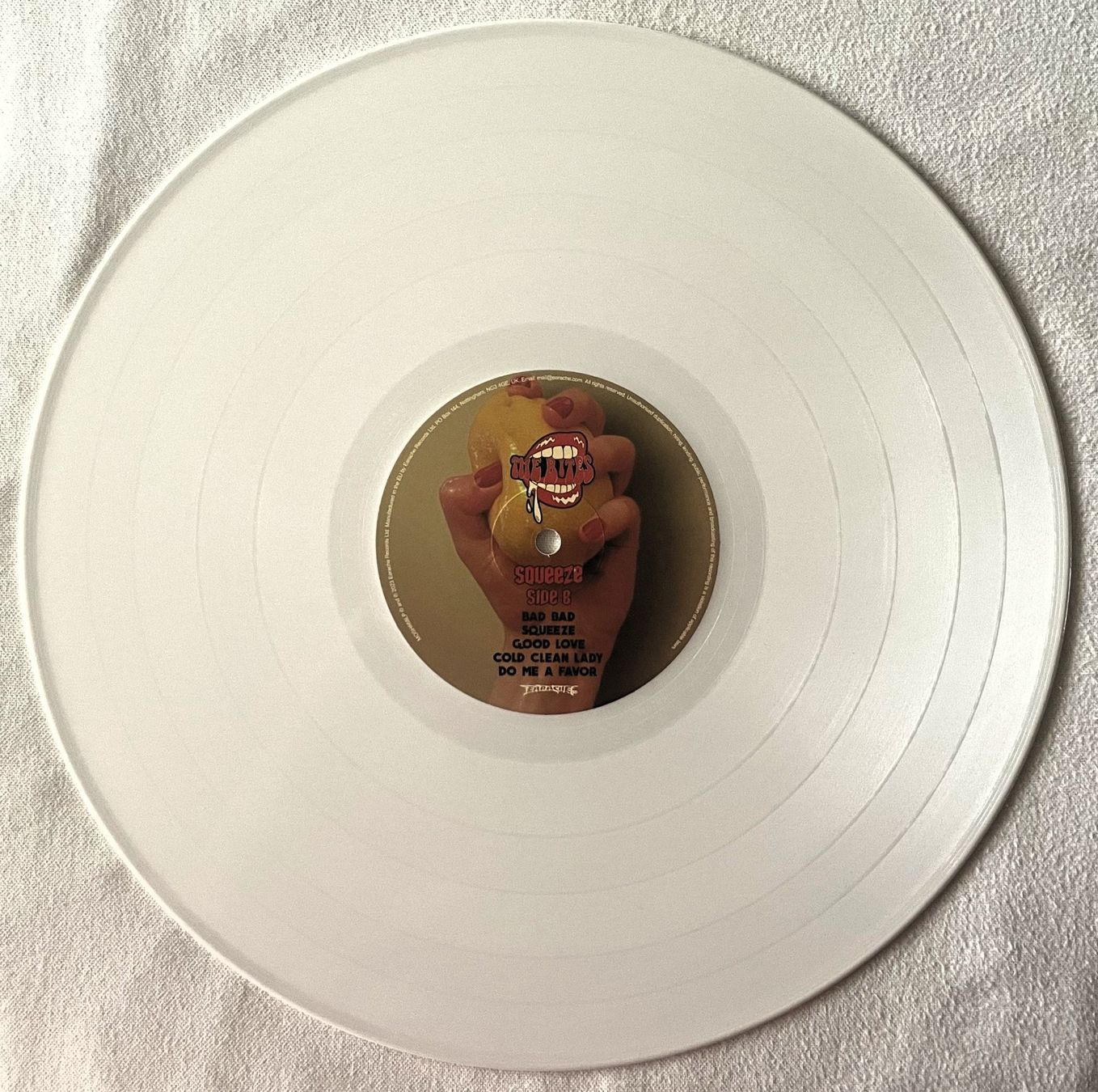 Dischi in vinile: The Bites -  Squeeze - White Vinyl - 2023 - Hand Signed – Nuovo (secondo la descrizione) da Uster venduto da Zardodel 3