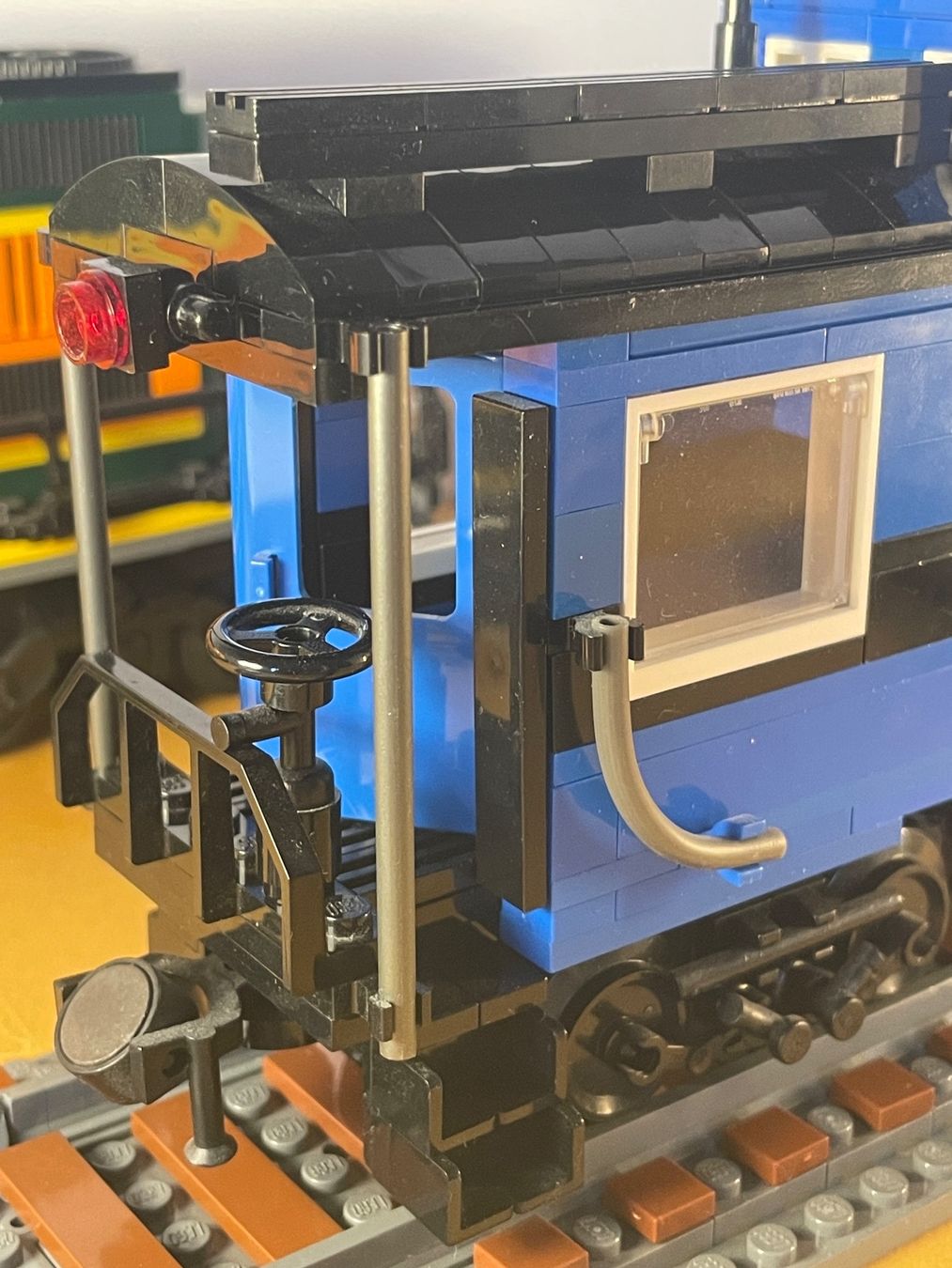 Lego Kit di costruzioni: LEGO MOC US-Caboose – Nuovo (secondo la descrizione) da Wil SG venduto da blitzeblanko 2