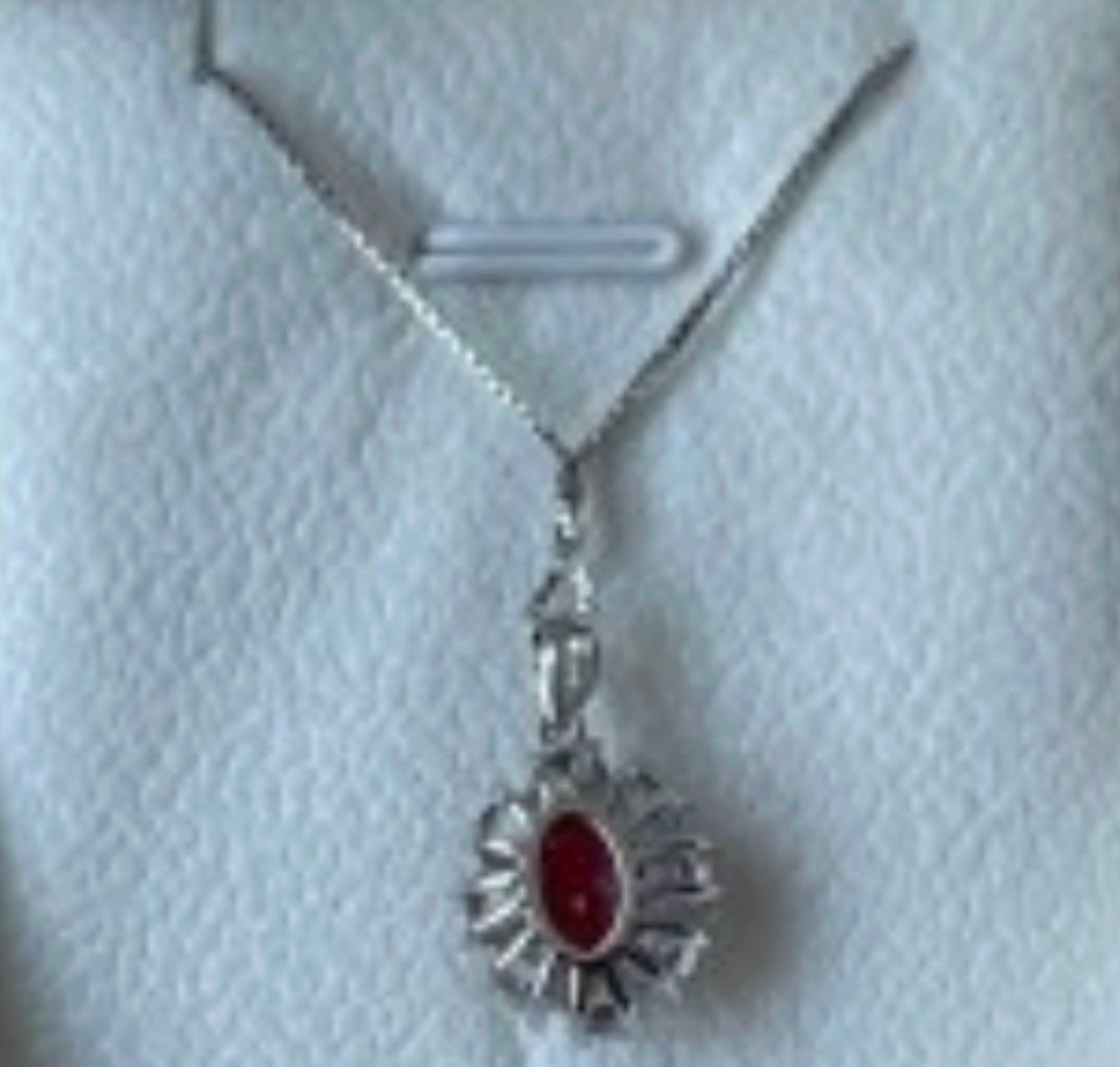 Catenine: Chaîne avec pendentif Diamant Lab Argent 925 – Nuovo (secondo la descrizione) da Genève venduto da TradeCH 1