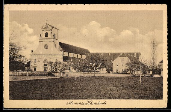 Ansichtskarten: AK Mariastein, Klosterkirche – Gebraucht aus Berlin von bartko-reher