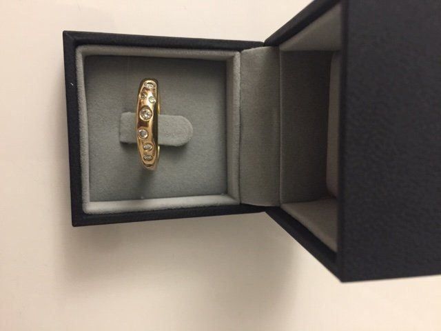 Ringe: Ring mit GG mit 9 Diamanten 750 – Neu (gemäss Beschreibung) aus Walenstadt von ricamul 4