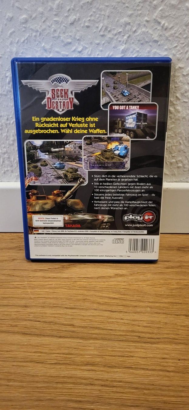 Sony Giochi: PS2 - Seek and Destroy – Usato da Münsingen venduto da Heroism2010 1