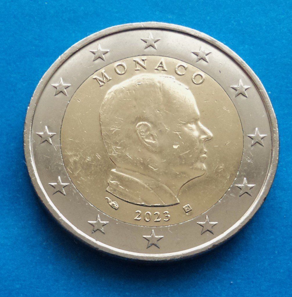 Tutti le monete: Monaco: 2 Euro 2023, SS. – Usato da Basel venduto da maripas17