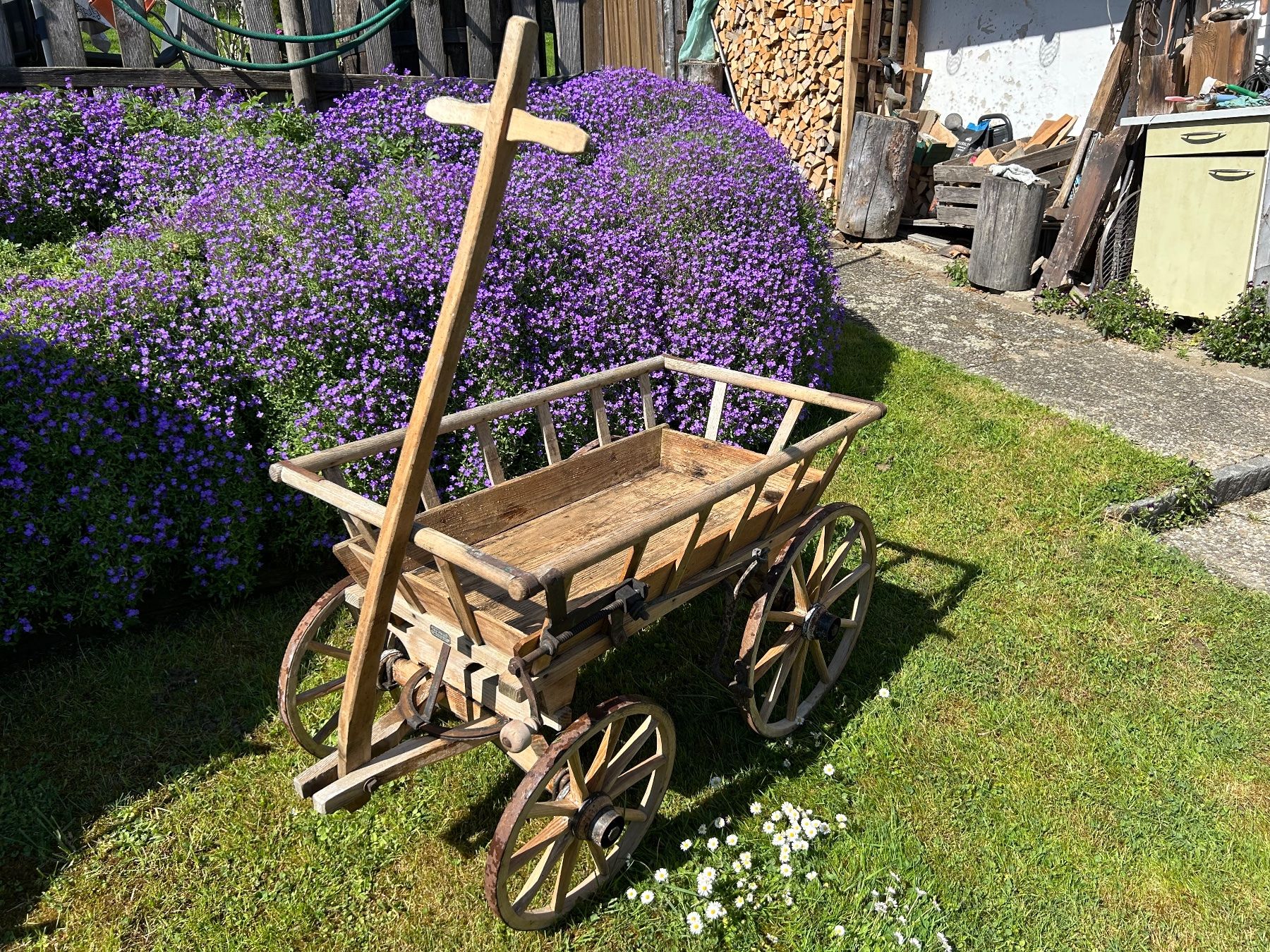 Articoli in legno: Leiterwagen Leiterwägeli – Usato da Rorbas venduto da Lul4 1