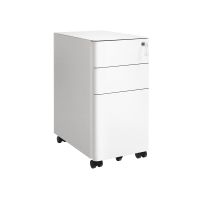 Büroschrank mit Rollen und Schloss