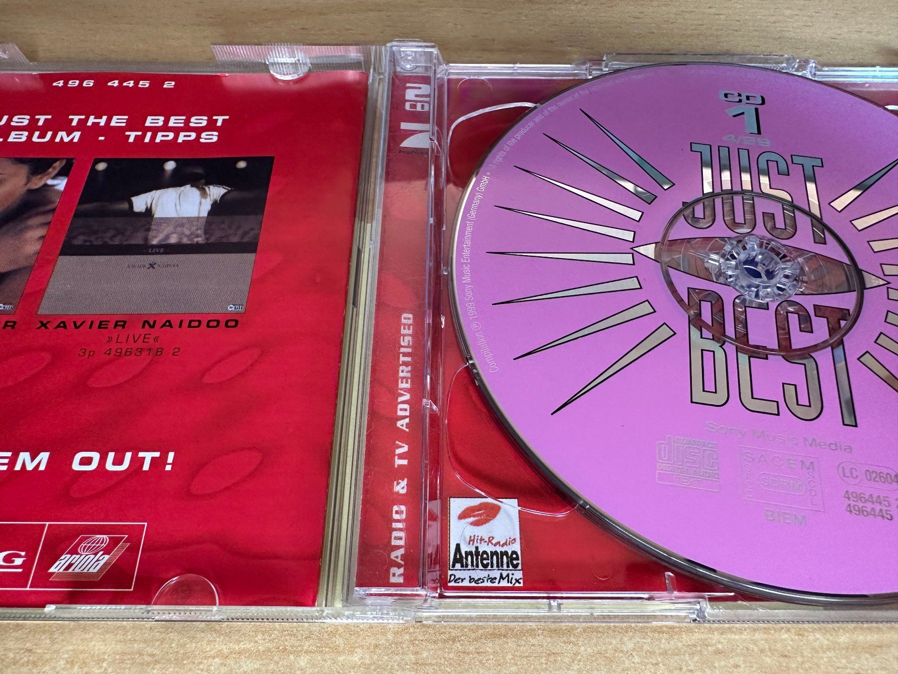 CD: Various – Just The Best 4/99 - 2 CD – Usato da Rikon im Tösstal venduto da Alpenmutz 2