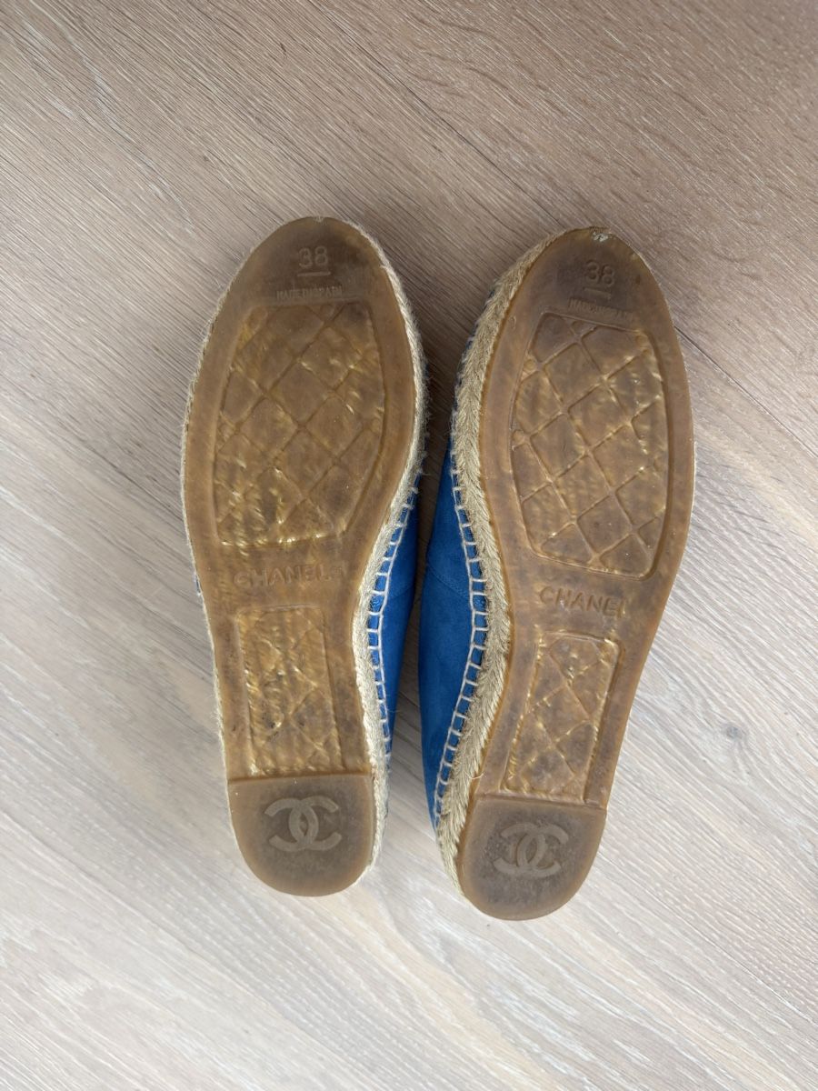 Chanel Chaussures femmes: Chanel Suede Espadrilles, Size 38 💙 – D'occasion à Zug par Beolingus22 4