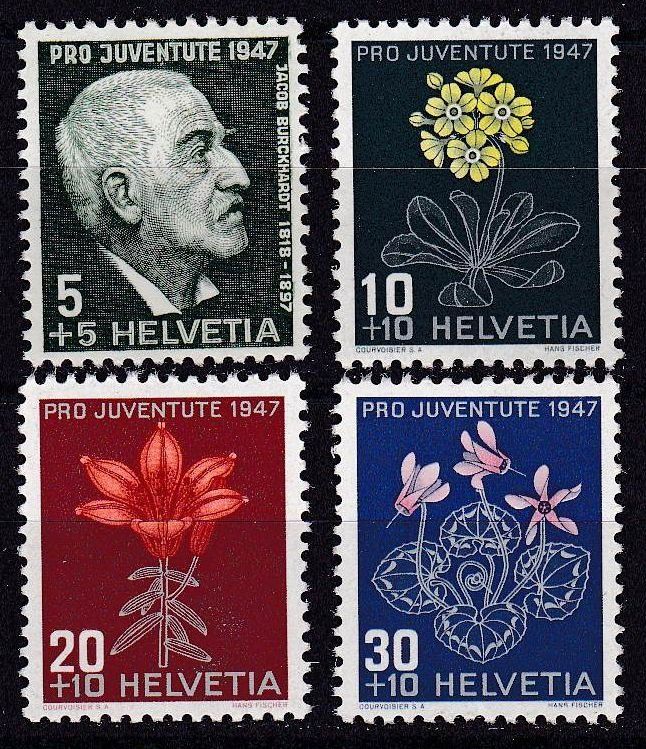 Tous les timbres: Pro Juventute, 1947, postfrisch** – Neuf (Voir description) à Lupfig par lubor