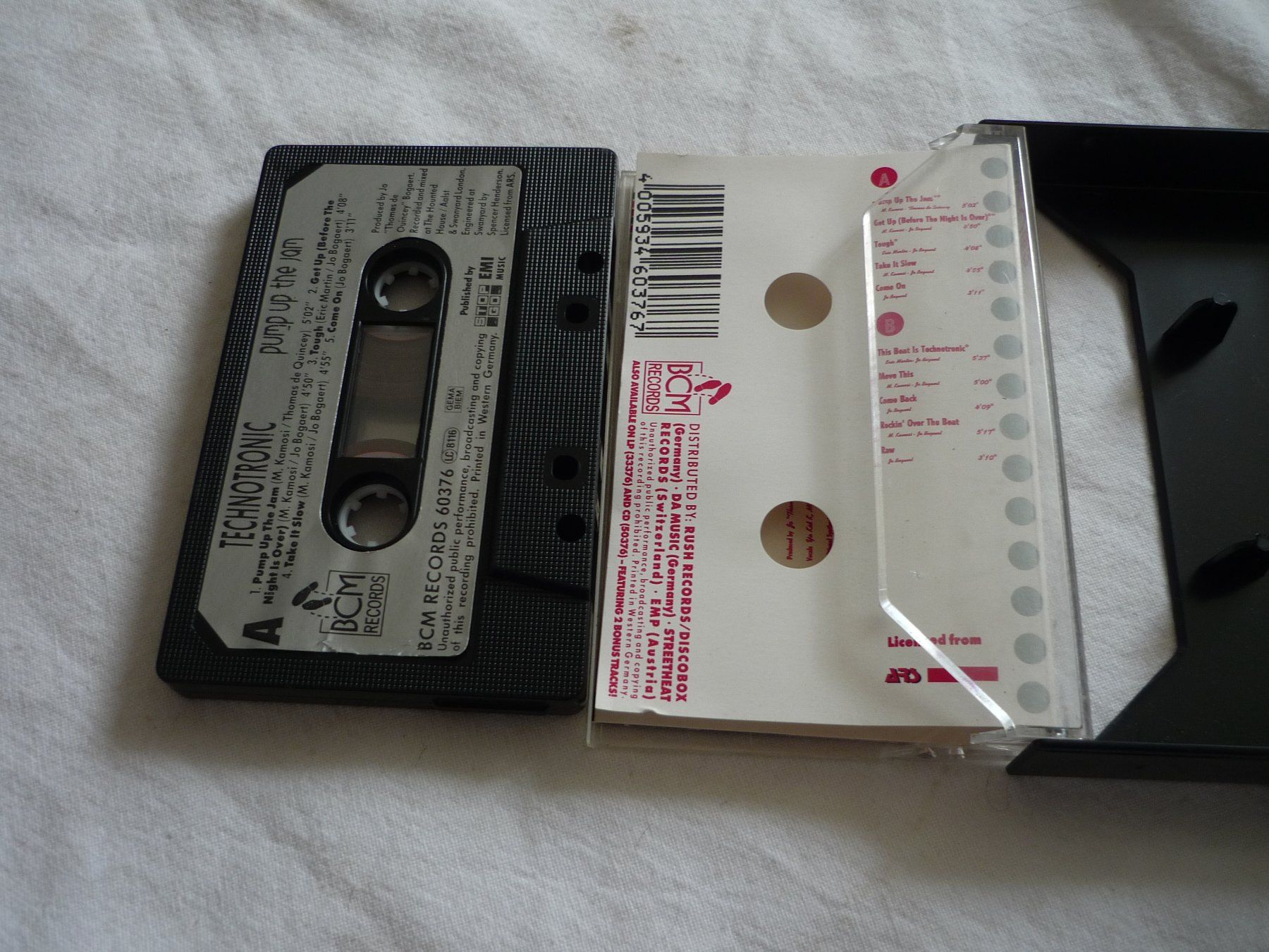 Musicassette: MC Rar Kassette Pop - Technotronic – Usato da Beringen venduto da Flatretriever 2