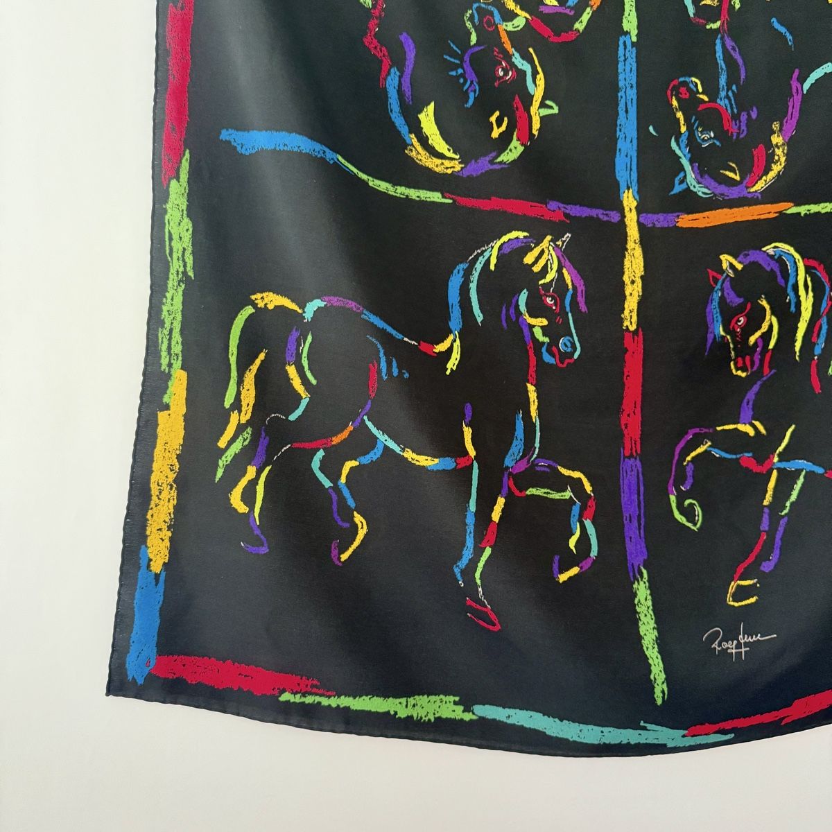 Foulard & Sciarpe: ROLF KNIE Silk Scarf – Usato da Freienbach venduto da Avviivva_Shop 3