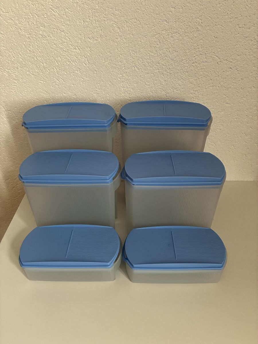 Tupperware Contenitori & Simili: Tupperware  Set 6-teilig neu inkl 1 Löffel – Nuovo (secondo la descrizione) da Burgdorf venduto da Calvia